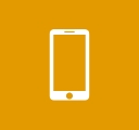 petit icône jaune téléphone
