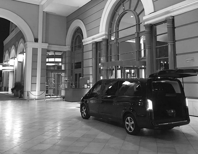 chauffeur privé van monaco