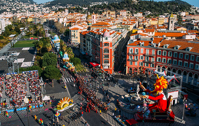 transport vtc carnaval de nice